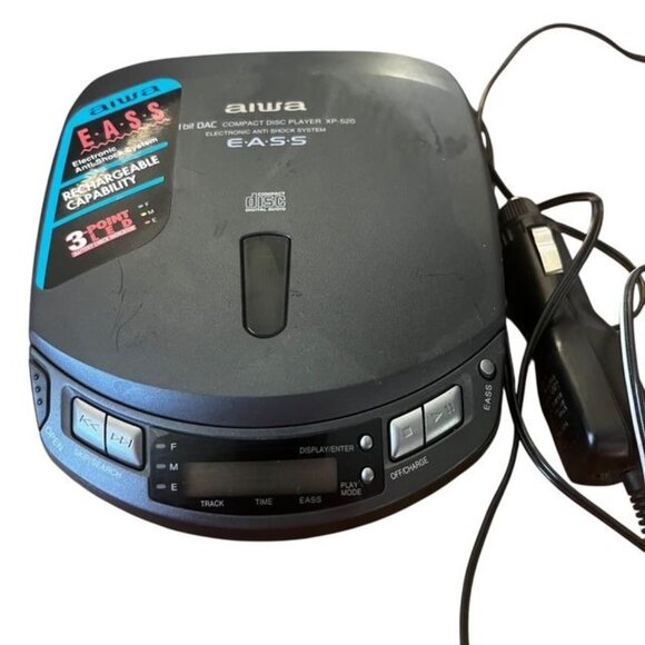 Vintage Aiwa XP-520 Portable Compact Disc Player - Picture 1 of 6